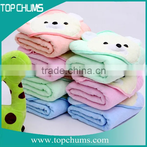High Quality Lovely Animal Cotton Bath Baby Hooded Towel photo-2