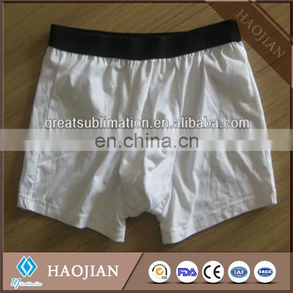 Polyester Sublimation White Boxer Shorts photo-3
