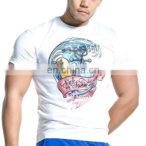 100% Cotton T-shirts Manufacturer Gym Tshirt