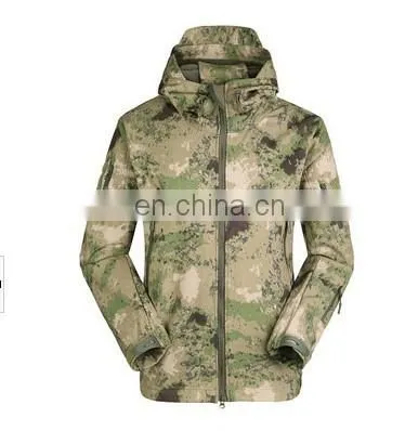 Waterproof Breathable Camouflage Softshell Jacket photo-6