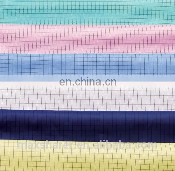 Wholesale Dust Free Conducive Yarn 5mm Grid/strap Antistatic Esd Cleanroom Fabric photo-3