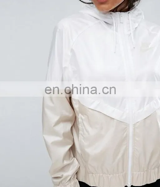 Wholesale Classic Women Nylon Custom Plain Bomber Sports Jacket photo-4