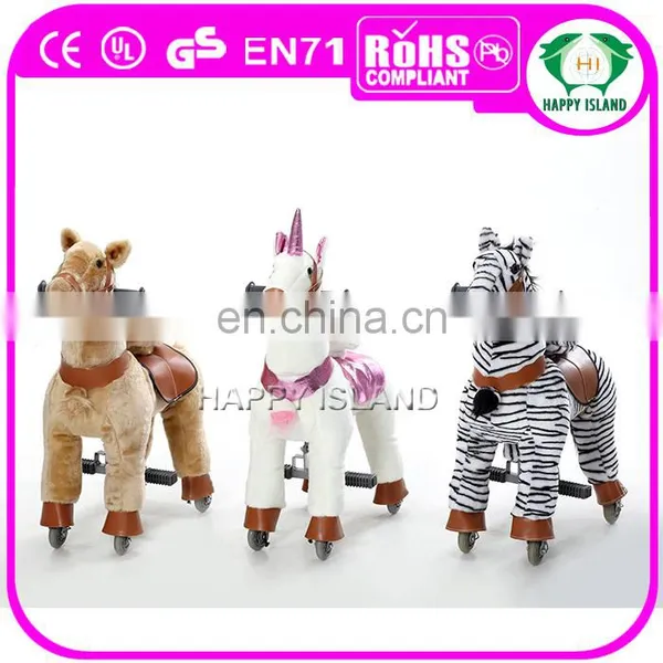 HI Hot Sale Galloping Black Mechanical Horse Toys photo-2
