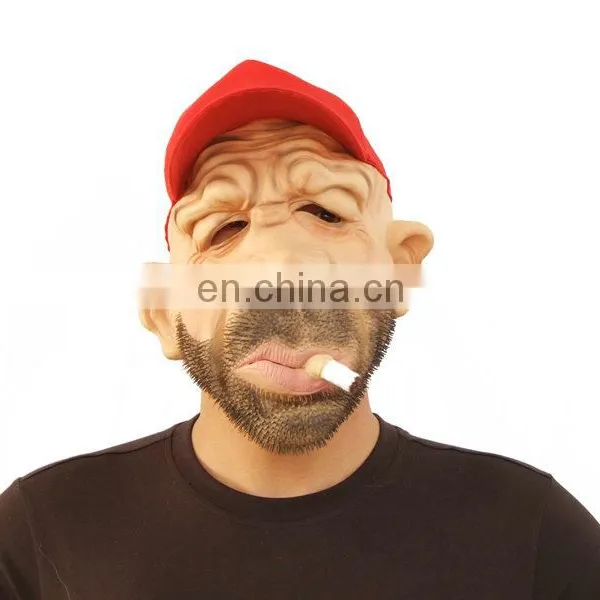 Halloween Party Cosplay Realistic Face Mask Fetish Rubber Latex Mask