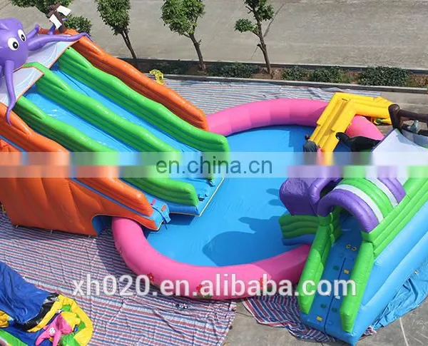 Commerical Giant Inflatable Octopus Water Slide Pool photo-4