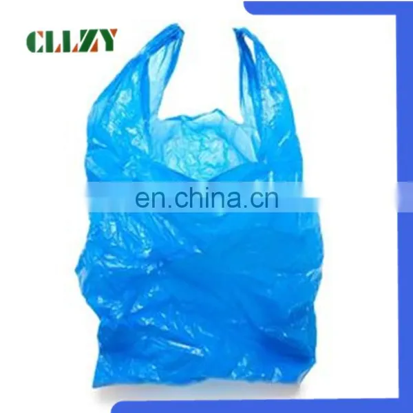 Hot Sale Blue Recycle Plastic Carrier Bag With Free Sample photo-2
