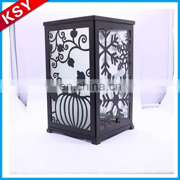 Popular High Quality Outdoor Hut Metal Bird Cages Decorative Candle Lantern Holder photo-6