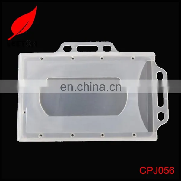 Factory Custom Horizontal and Vertical Plastic Name Badge Holder photo-5