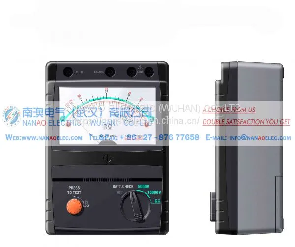 NANAO ELECTRIC Manufacture NA2671 Series Pointer Insulation Resistance Tester