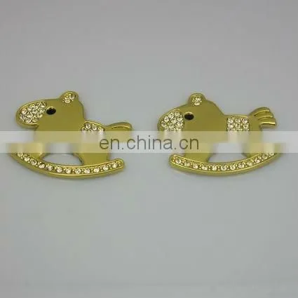 Metal Rhinestone Pendants Mobile Phone Strap Pendent Keychain photo-4