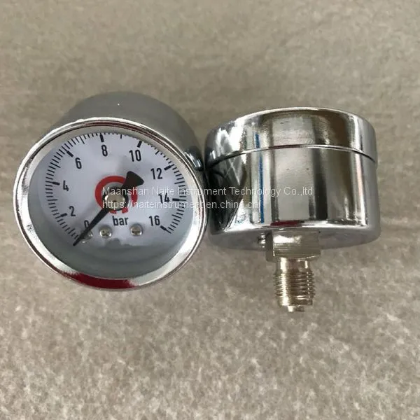 Naite 40mm Axial Mounting Dry Pressure Gauge photo-4