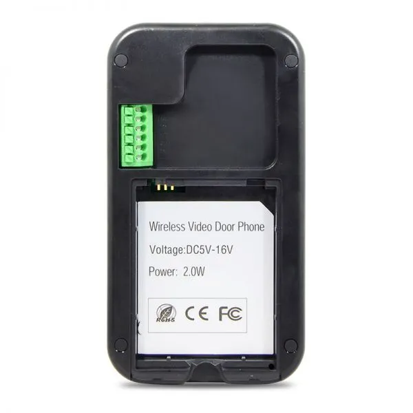 HD720p Video Wifi Doorbell With Door Release ip Doorbell Phone Wireless Intercom Walmart TL-WF01 photo-4