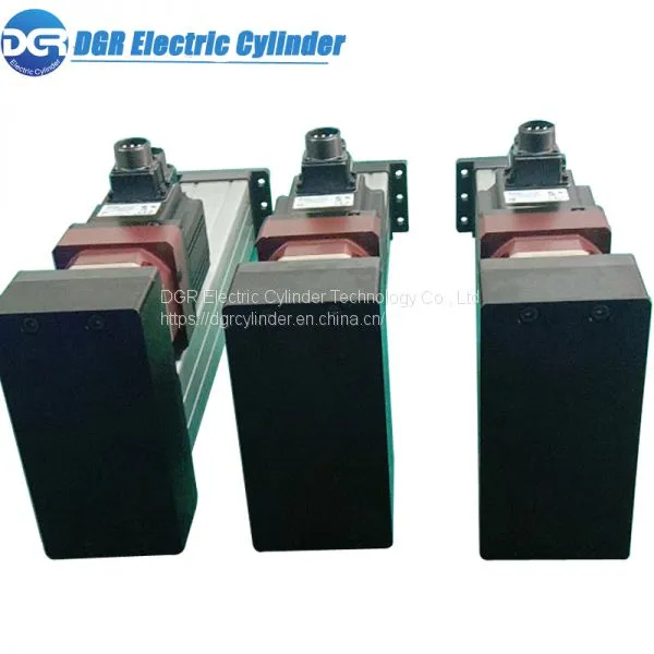Custom Precision Servo Electric Cylinder 400mm Stroke 1 Ton Thrust 80mm / s Lift Electric Linear Actuator photo-2
