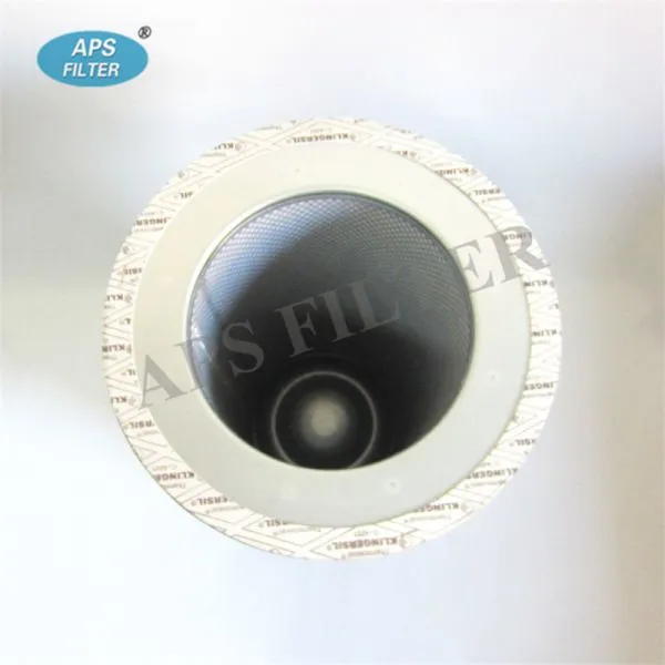 Primary Compressor Air Oil Gas Separator Element Filter 250034-128 With Pleated Fiberglass photo-3