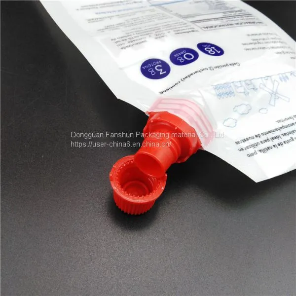 Made in China 350ml Hdpe Plastic Stand up Bag for Skin Health Liquid photo-5