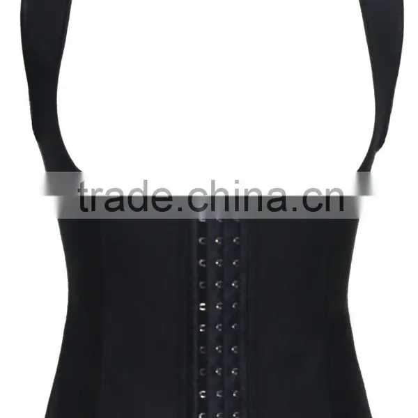 Hot Sale Cheap Waist Traning Corsets Latex Vest Waist Trainer 3 Hooks Waist Trainer Quality Choice photo-3