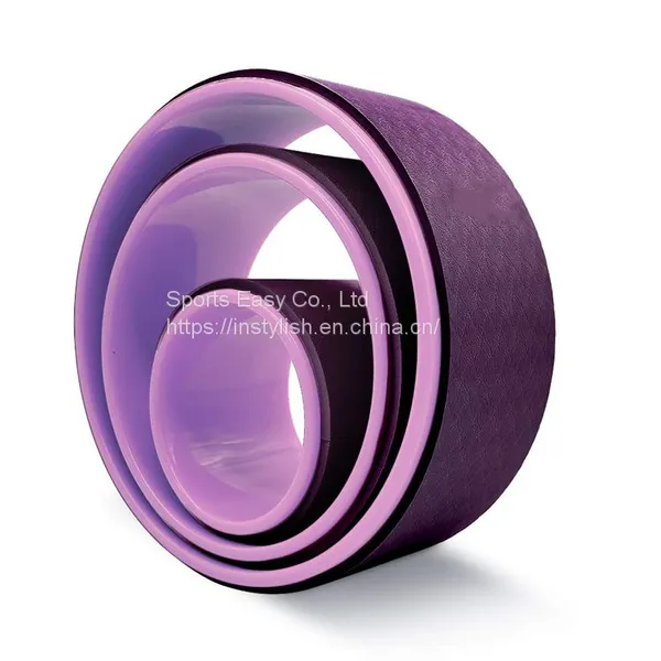 Hot Sell for Back Pain,stretch and Fitness 3pc Yoga Wheel Set photo-3
