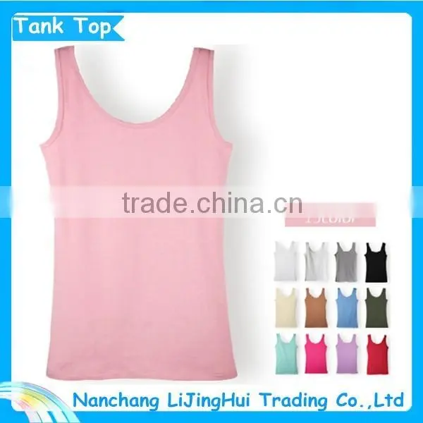 Factory Price Fitness Tank Top Cotton Material photo-2