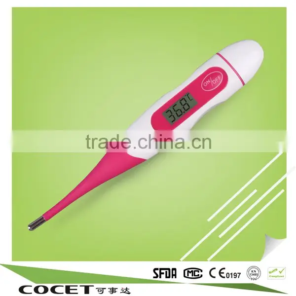 2016 Custom Cheap Price of Flexible Baby Kids Electric Clinic Digital Thermometer With CE FDA photo-2