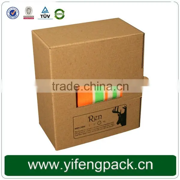 Plain Kraft Paper Cartons Corrugated Box Packaging Box photo-5