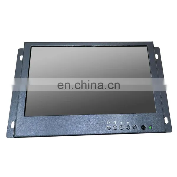 7inch Metal Case Monitor Open Frame LCD Monitor HDMI/VGA/AV/BNC 8