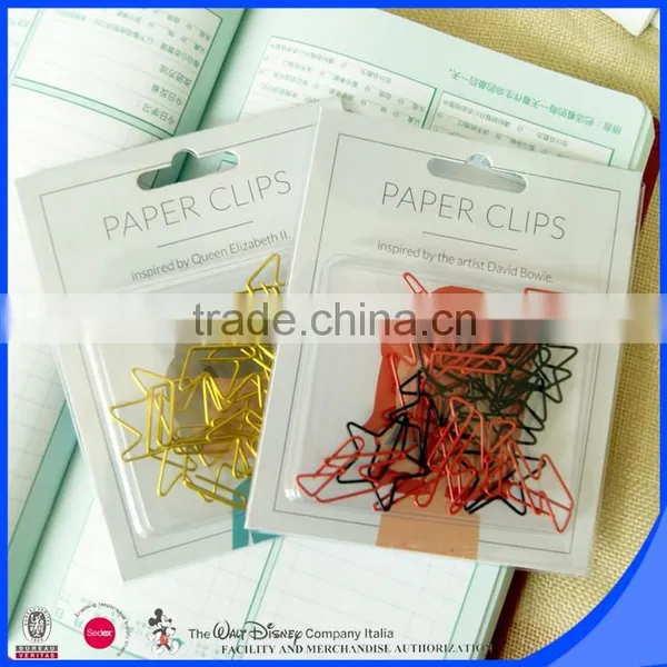 2016 New Products Colorful Customzied Paper Clip Crowns Shape Supplier's Choice photo-5