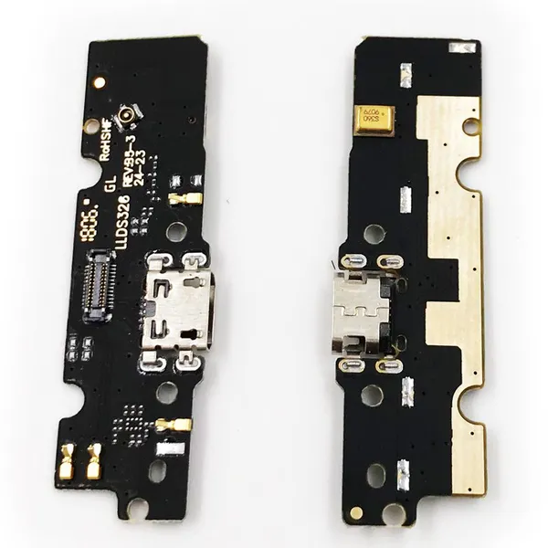 For Motorola Moto E5 Plus USB Charger Charging Port Flex Cable Dock Connector Board Microphone Mic Replacement Parts photo-5