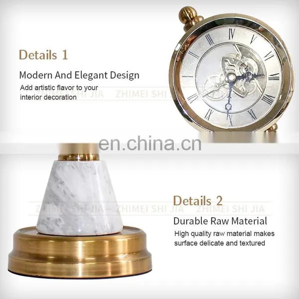 Decorative Quartz Office Children Desktop Table Clock photo-3