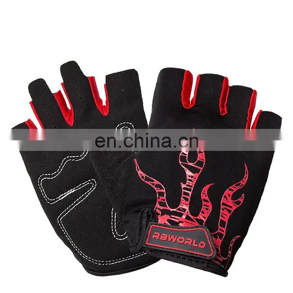 Wholesale Hand Gloves for Cycling Half Finger Bike Racing Gloves for Riding Unisex Mountain Bike photo-4