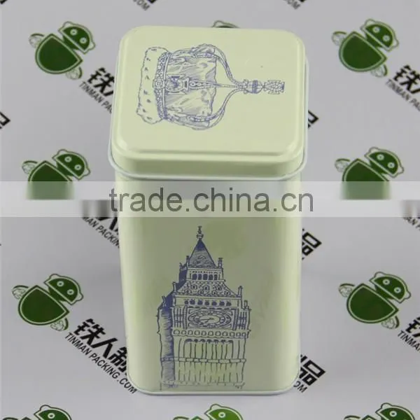 European Style Big Ben Candy Case Tea Tin Box Metal Can photo-3