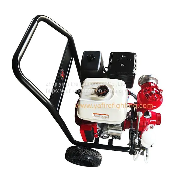 Trolley Cart Fire Truck Portable Pump With Honda Engine photo-4