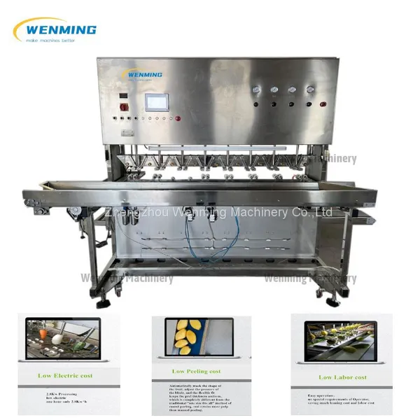 Industrial 16 Heads Mango Peeler Machine photo-3