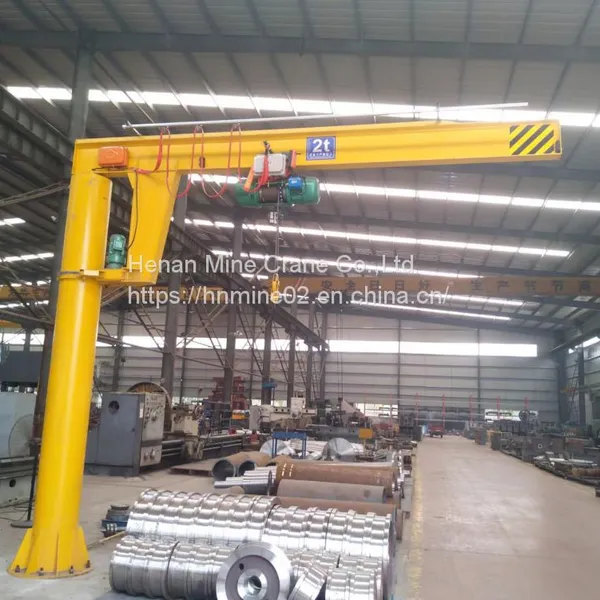 Pillar Column Type Jib Cantilever Slewing Crane Light Working Duty Equipment photo-3