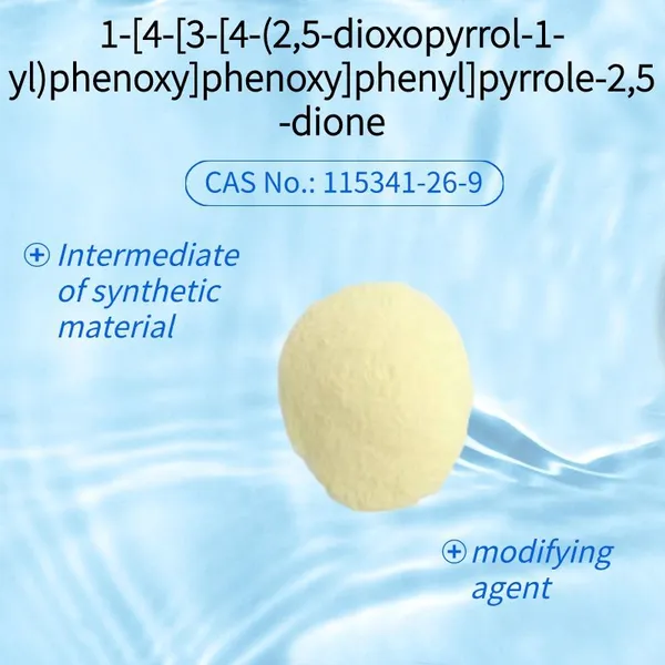 1-[4-[3-[4-(2,5-dioxopyrrol-1-yl)phenoxy]phenoxy]phenyl]pyrrole-2,5-dione CAS No.：115341-26-9 photo-2