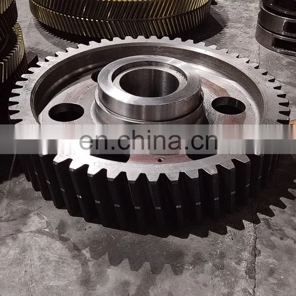 Quality Assurance Module 1.5 to 50 Customized Gear Teeth Drilling Machine/ Oil Machinery/ Reducer/Pile-Driver Tower Gear Ring photo-4