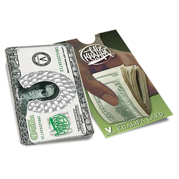 Wholesale Custom Logo Credit Stainless Steel Metal Herb Weed Grinder Cards photo-3