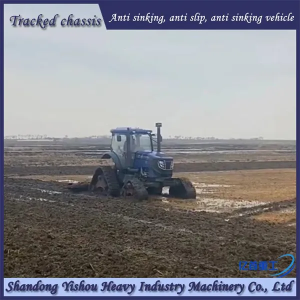 In 2004, Tractors Were Modified With Rubber Tracks and Half Chain Rails to Ensure Stable and Reliable Terrain in Swamps photo-3
