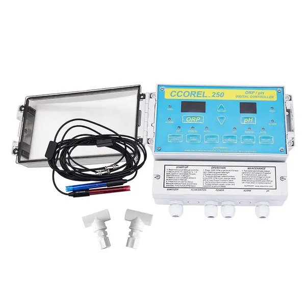 Automatic Pool Monitoring System & Water Testing Controller pH & Chlorine Detector Pool Tools & Accessories photo-6