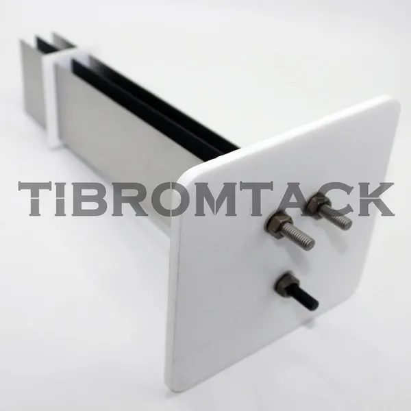 MMO Titanium Electrodes Assembly With Ruthenium-Iridium Coating and PTFE Partitions photo-5