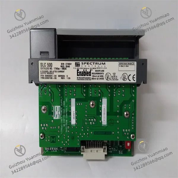 Allen-Bradley 1746sc-INO4I 4 Channel Isolated Analog Outputs (C) Module photo-2