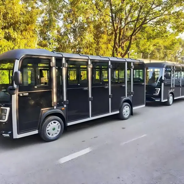 11-seater Fully Enclosed Sightseeing Electric Vehicle for Scenic Spots, Farms, Hotels, Factory Areas, Property Developments and Reception Purposes photo-3