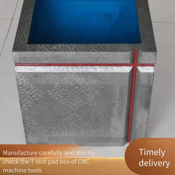 Cast Iron Slotted Inspection Pad Box, T-slot Measuring Square Tube, Easy to Install and Disassemble photo-4