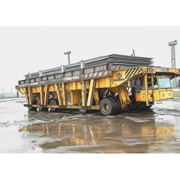Industrial Steel Plate Transporter Vehicle for Steel Plant Material Transport Equipment