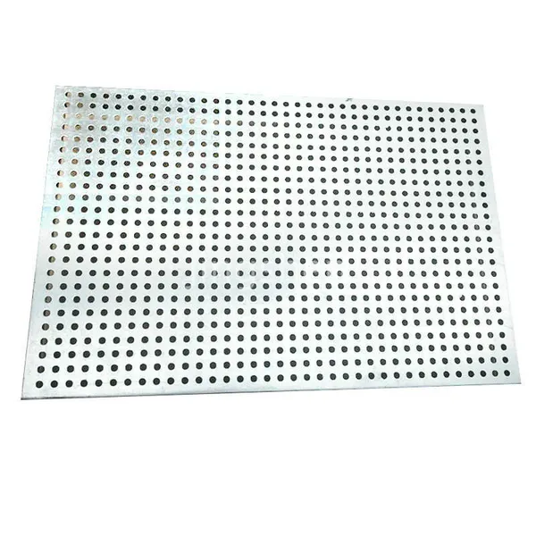 Galvanized Perforated Metal Mesh Wall Panel, Perforated Grating, Black Steel, Aluminum Micro-perforated Panel