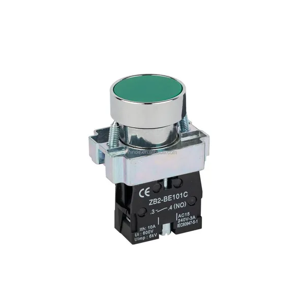 XB2-BA31 220V Push Button Switch With Stainless Steel Housing for Industrial Use photo-2