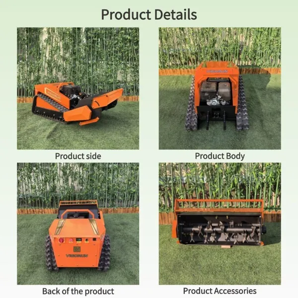 MTSK800 Remote Control Tool Carrier 10-180mm Adjustable Cutting Height High Efficiency Labor Saving With One-Key Electric Start photo-2