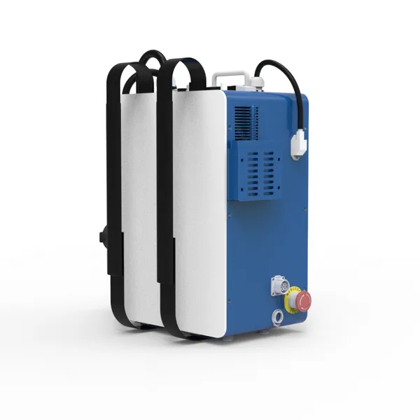 200W Air-Cooled Backpack Laser Cleaning Machine for Metal Restoration photo-4