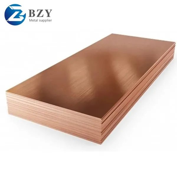 Non-Alloy Copper Sheet/Coil Polished Surface Decoration Industry Brass Plate Copper Sheets for Solar Reflective Film photo-5