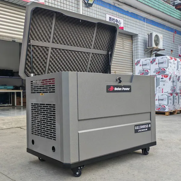 10KW Twin Cylinder Silent Multi Gas Generator Support Gasoline Methane Propane CNG LNG