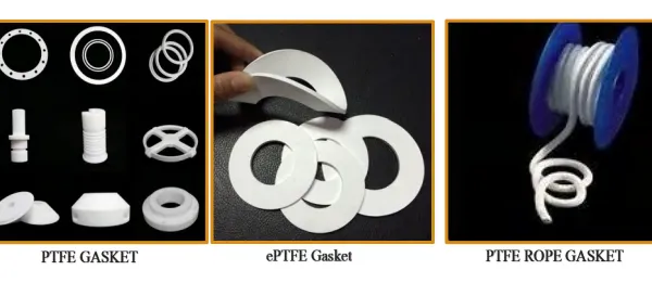 Tubo de PTFE preenchido com bronze de carbono de vidro resistente ao desgaste